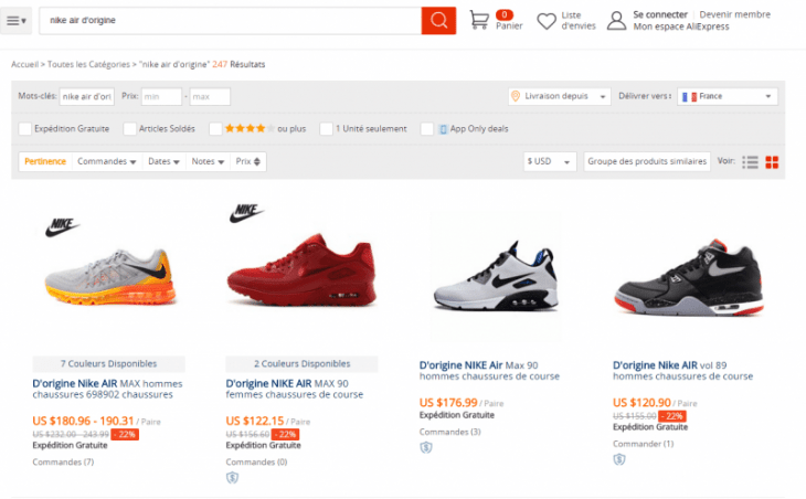 2016 Aliexpress Pas Cher Air Max f6gYby7